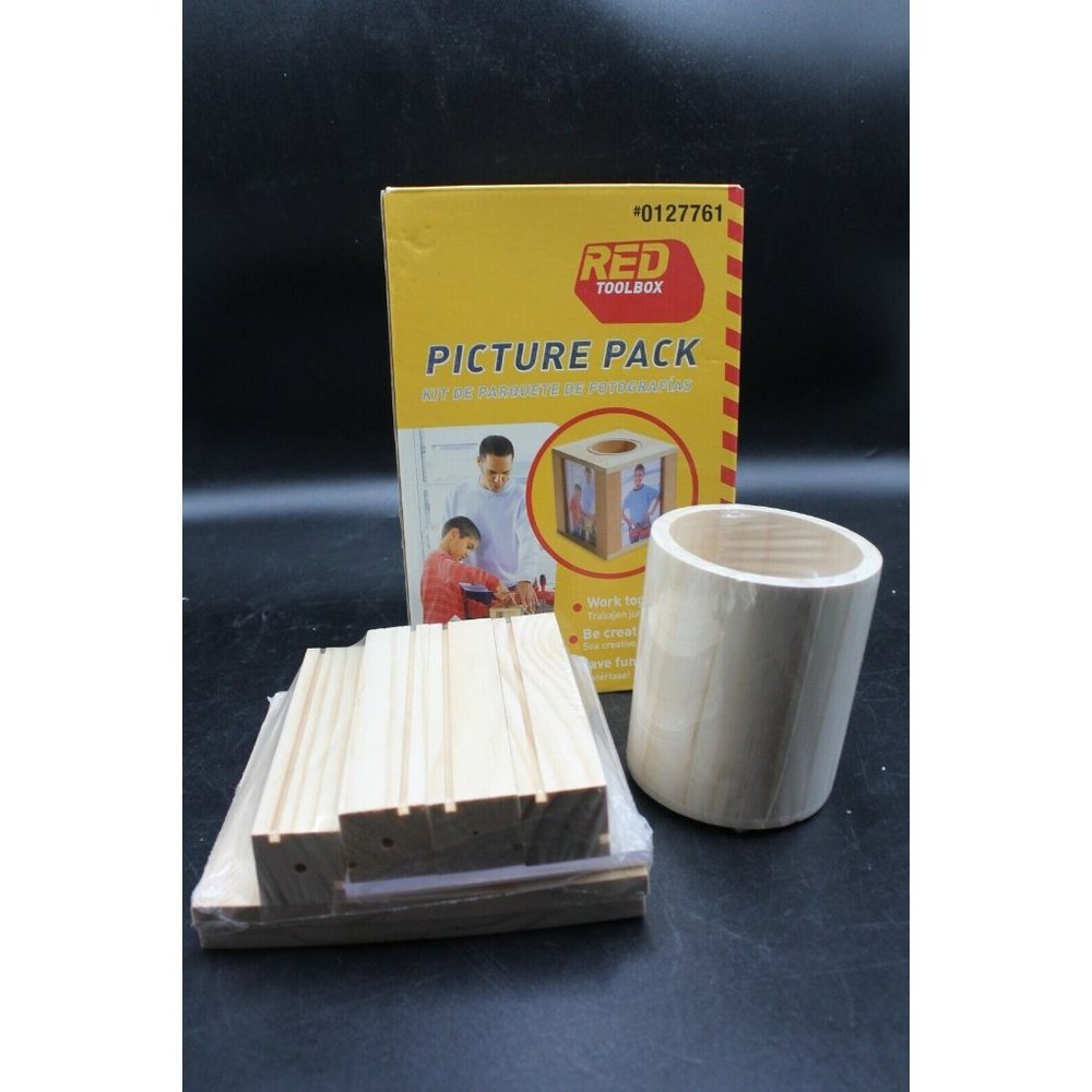 Red Toolbox Picture Pack Carpentry Kit #0127761